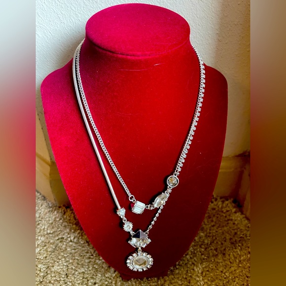 Erickson Beamon rocks brand new with tags necklace silver Helen of Troy - Picture 2 of 3